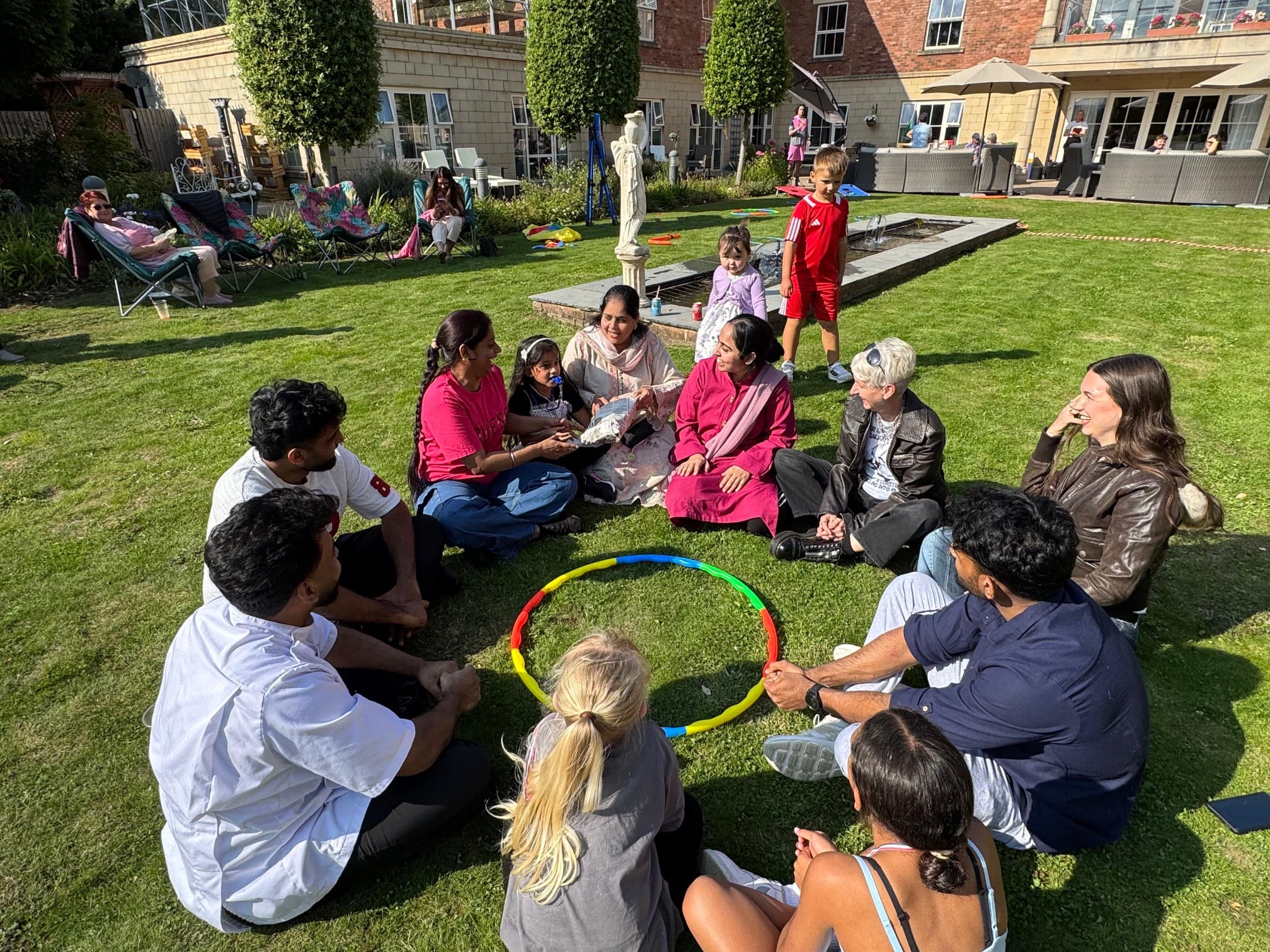 Meet the family day brings smiles all around