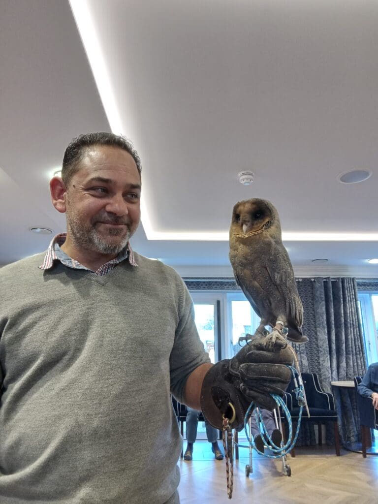 A visit from birds of prey!