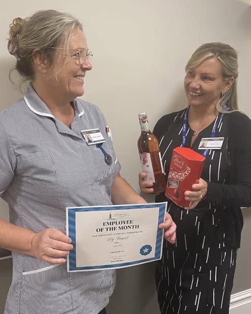 Celebrating Liz, our Employee of the Month!