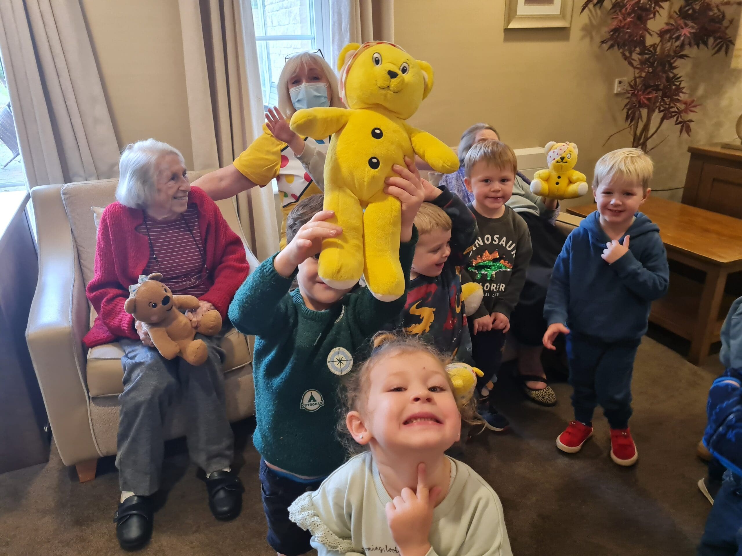 Our Pudsey Bear Visitors